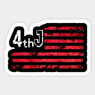 4th of July Sticker